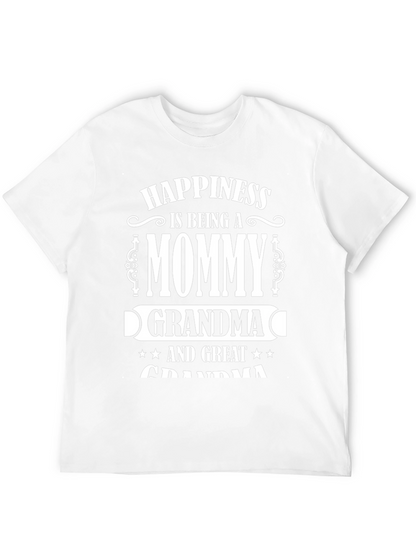 Mommy Grandma Great Grandma T-Shirt Black