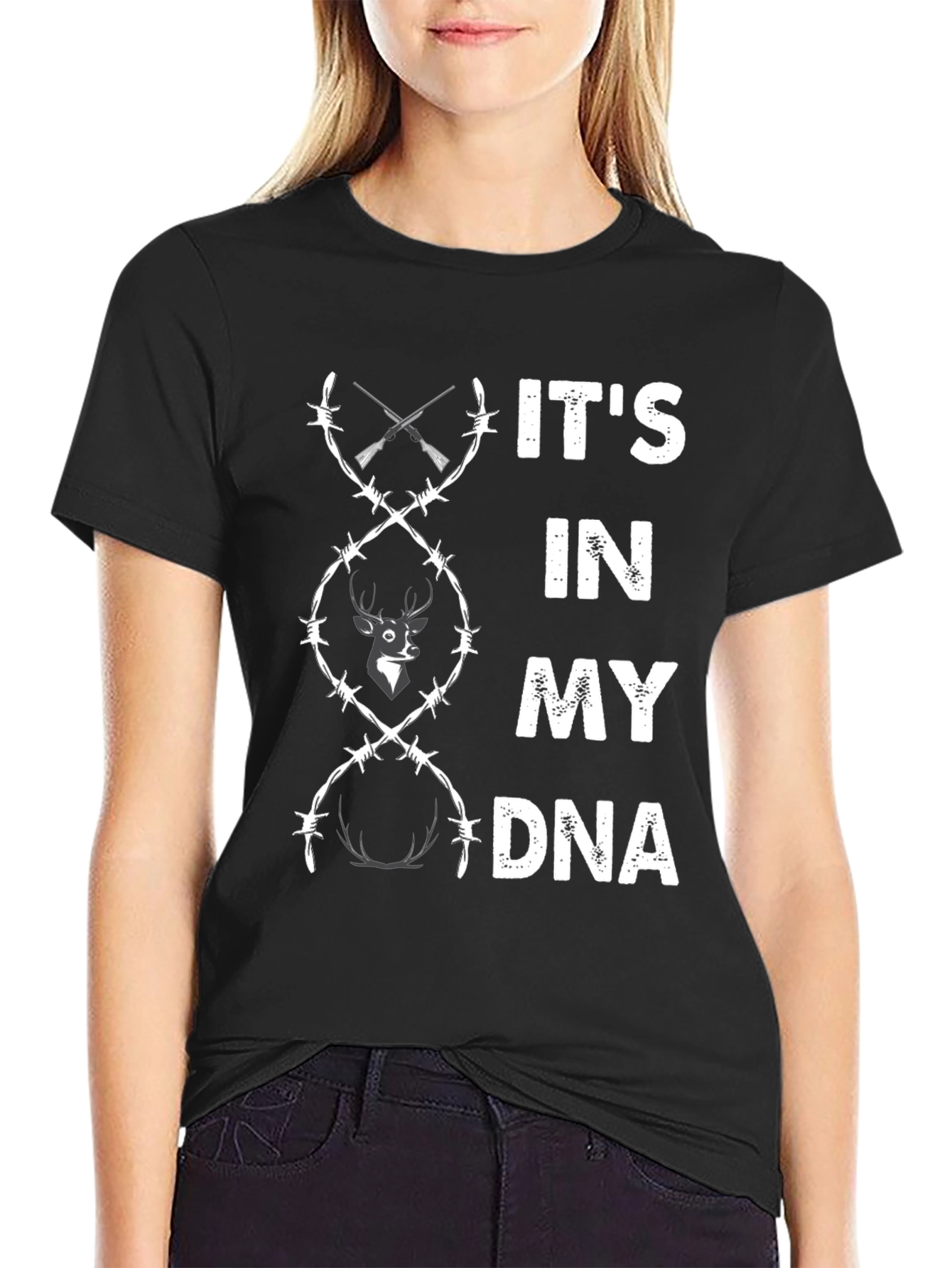 Hunting DNA T-Shirt - Deer Hunter Tee