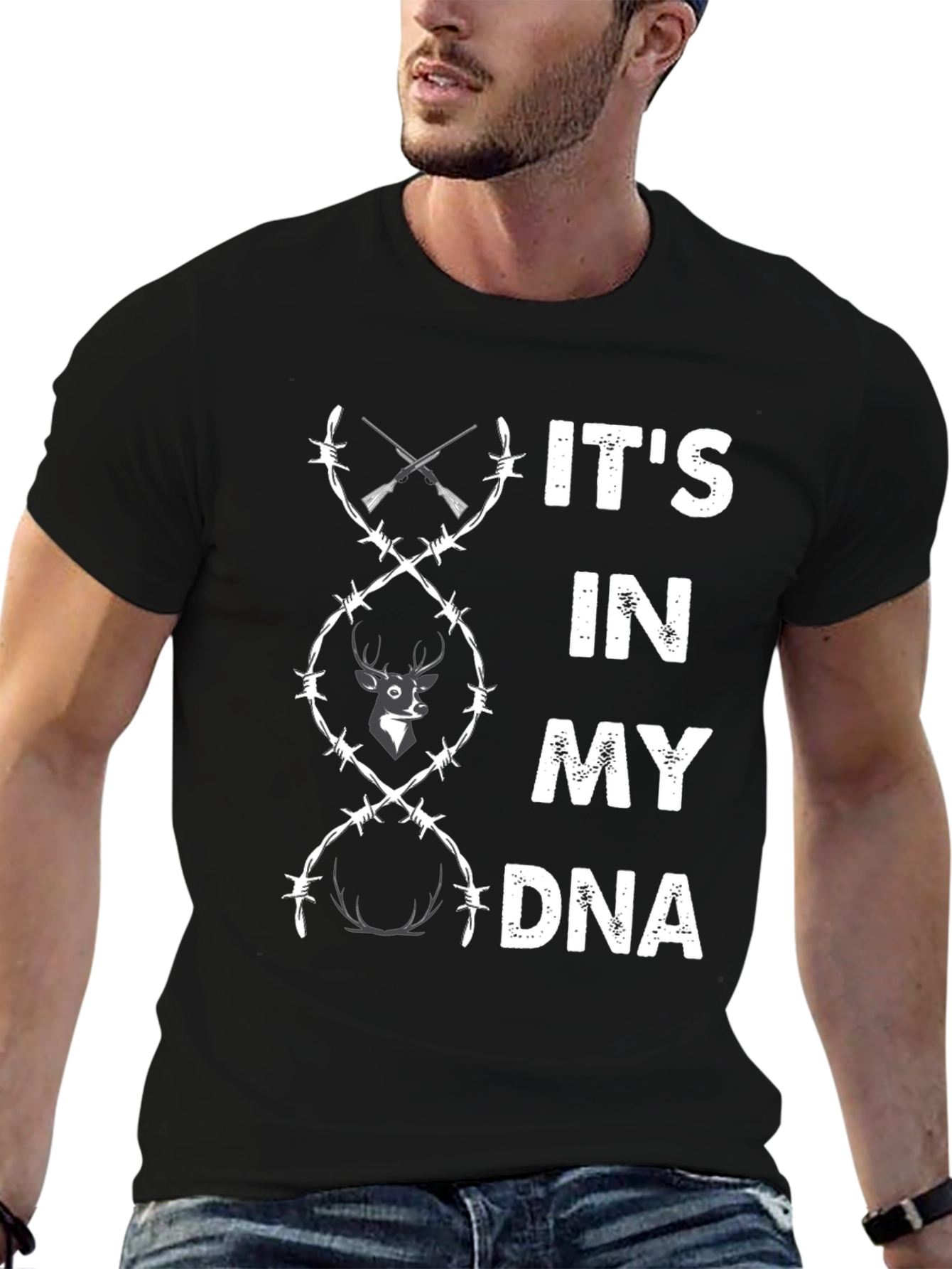Hunting DNA T-Shirt - Deer Hunter Tee