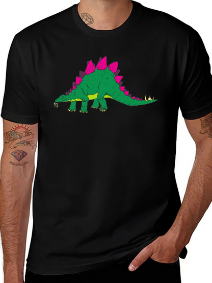 Dinosaur Graphic Black T-Shirt