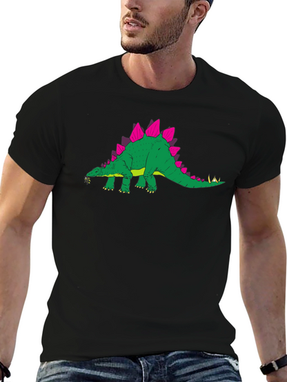 Dinosaur Graphic Black T-Shirt