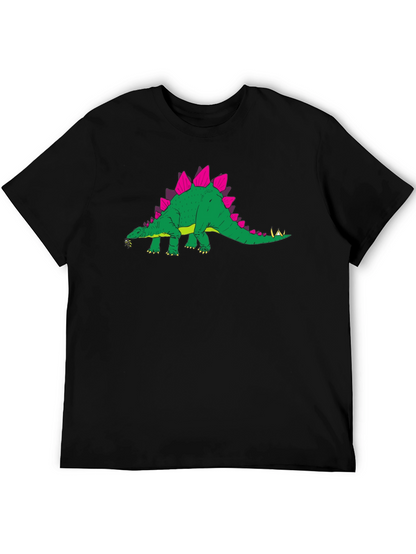Dinosaur Graphic Black T-Shirt