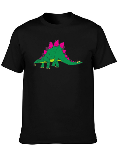 Dinosaur Graphic Black T-Shirt