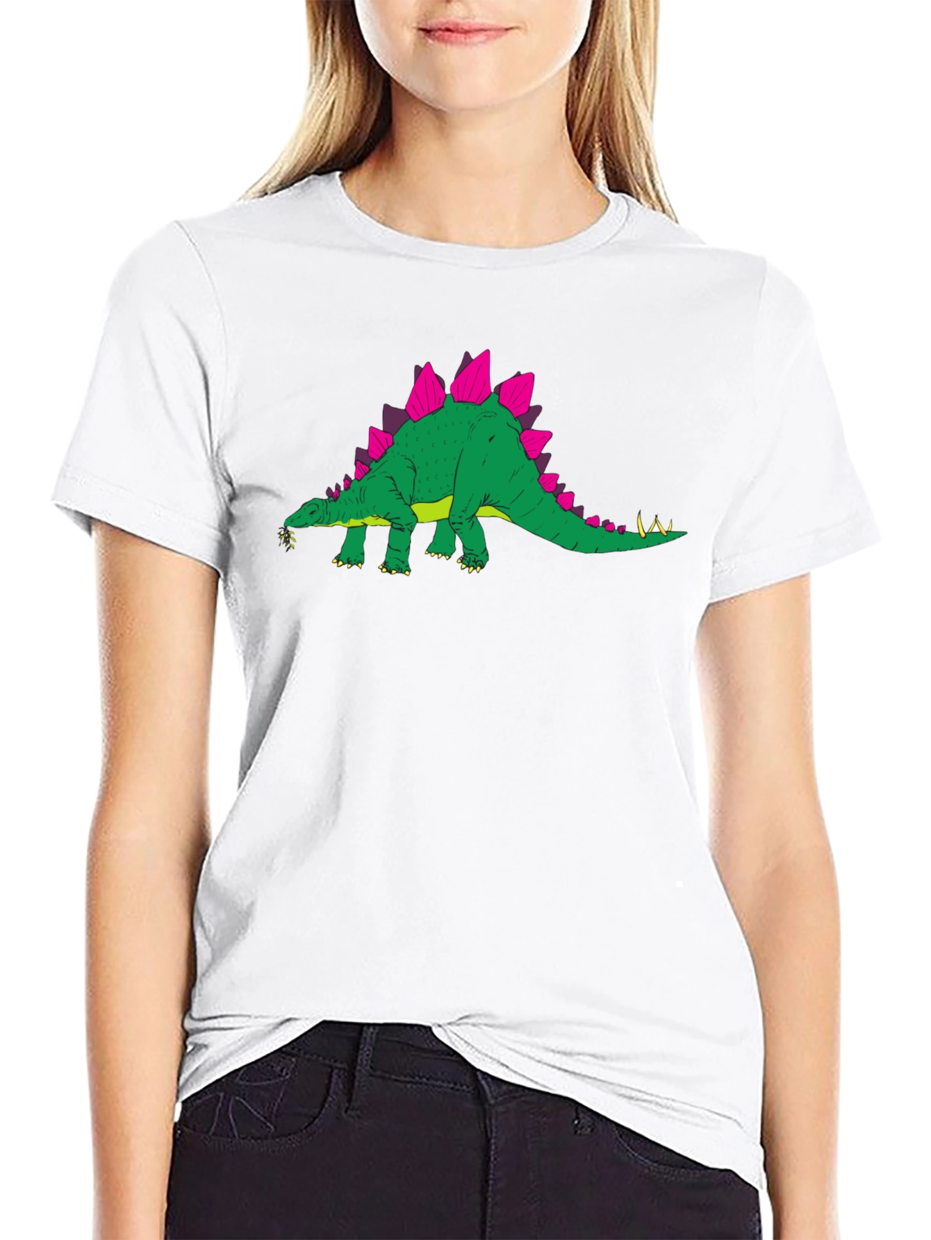 Dinosaur Graphic Black T-Shirt