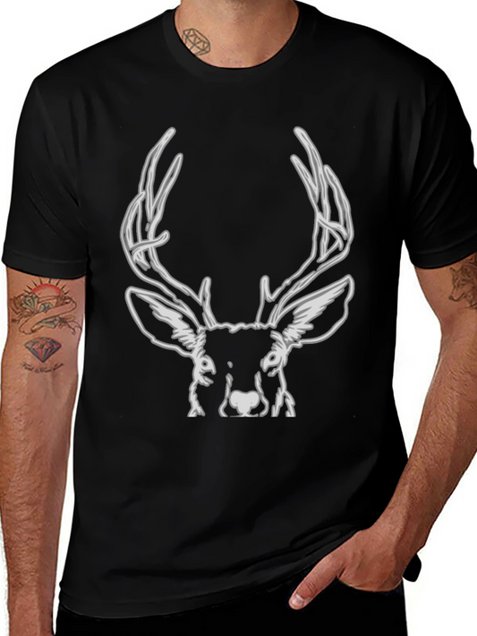 Black Deer Graphic Tee