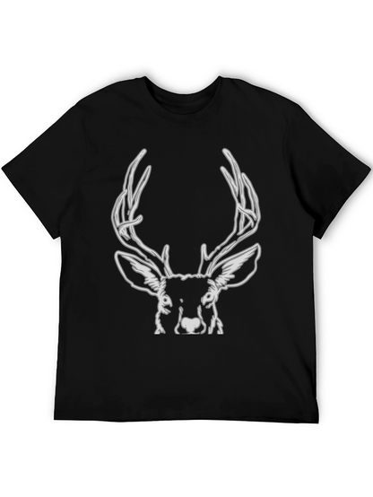 Black Deer Graphic Tee