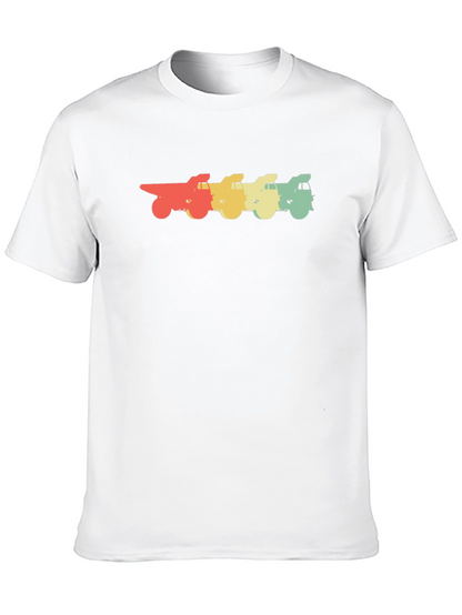 Retro Truck Graphic Tee - Black