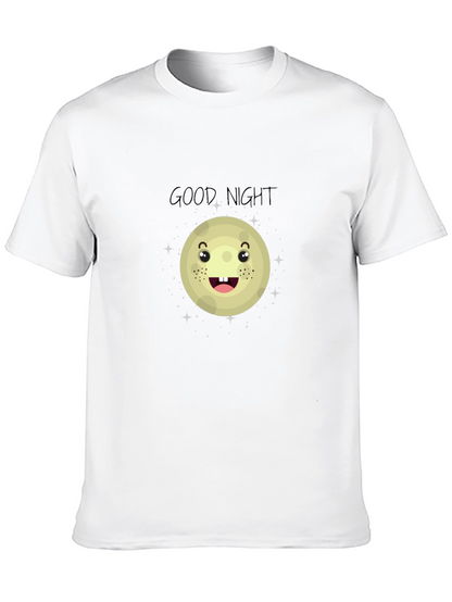 Good Night Moon Graphic Tee - Black