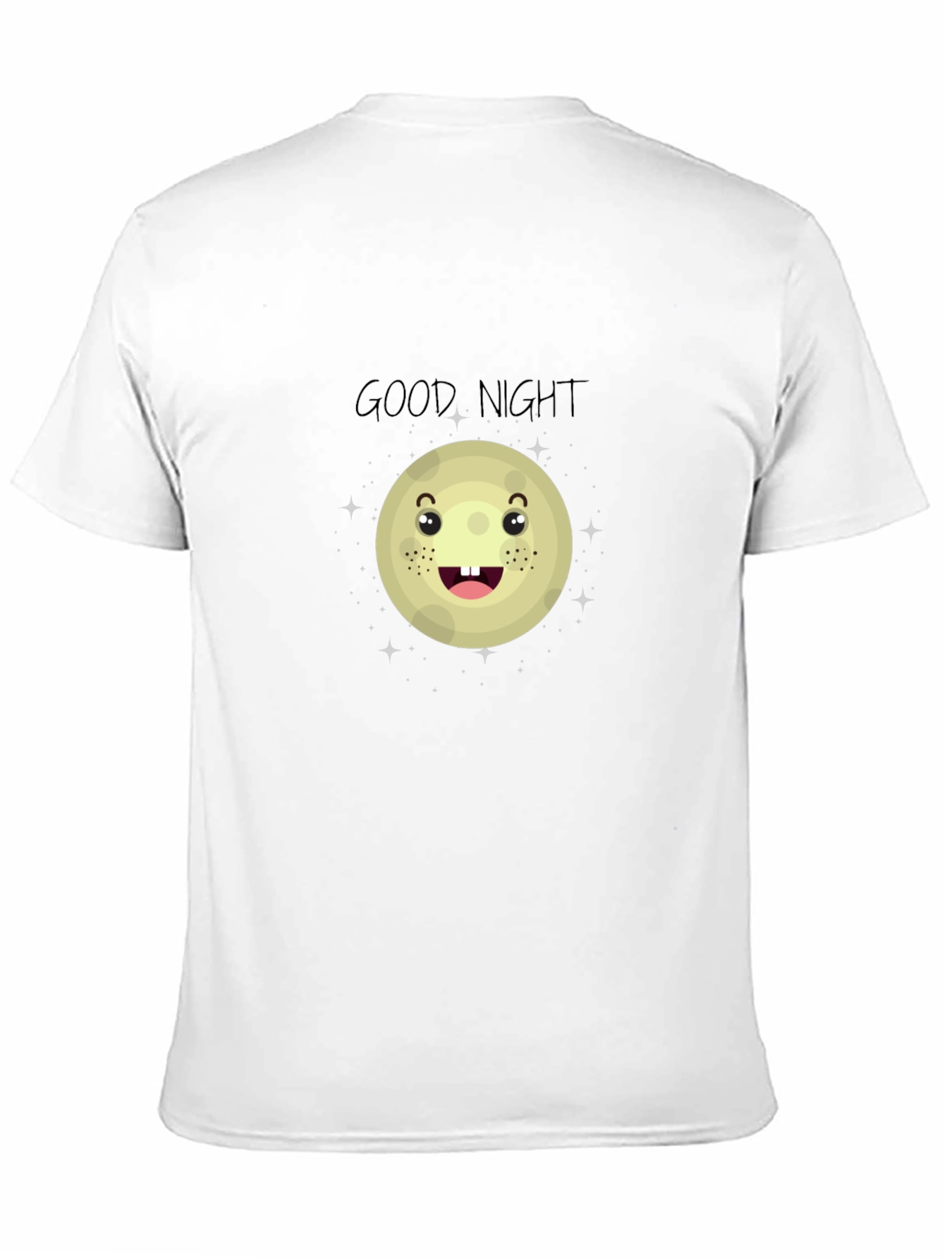 Good Night Moon Graphic Tee - Black
