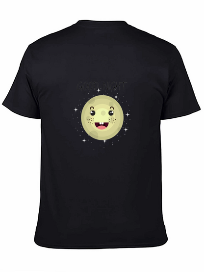 Good Night Moon Graphic Tee - Black