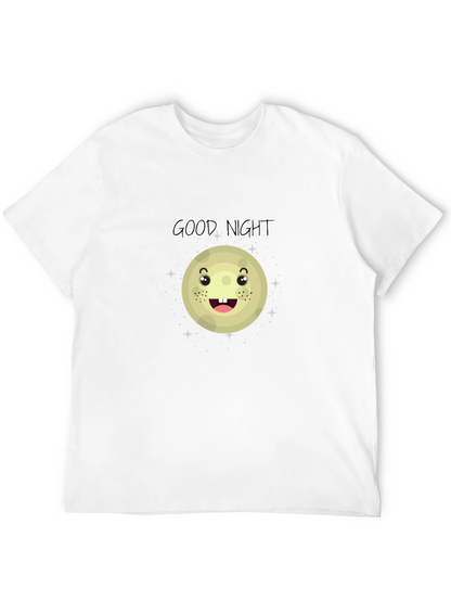 Good Night Moon Graphic Tee - Black