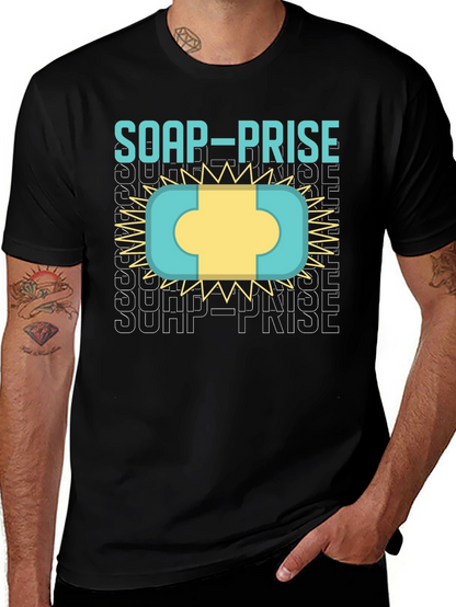 Soap-Prise Graphic T-Shirt