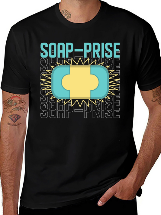 Soap-Prise Graphic T-Shirt