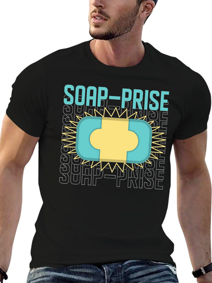 Soap-Prise Graphic T-Shirt