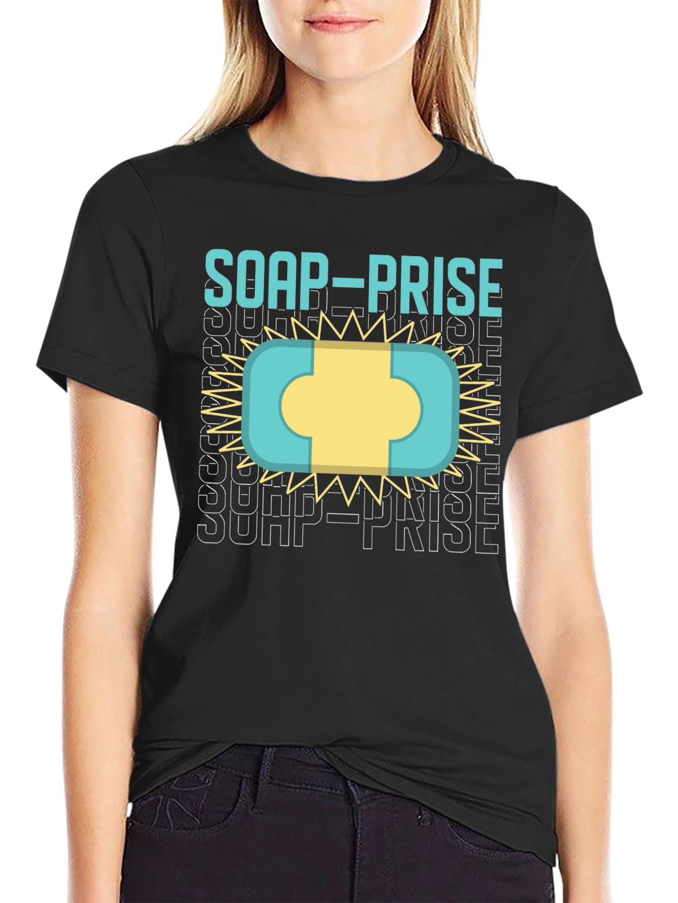 Soap-Prise Graphic T-Shirt
