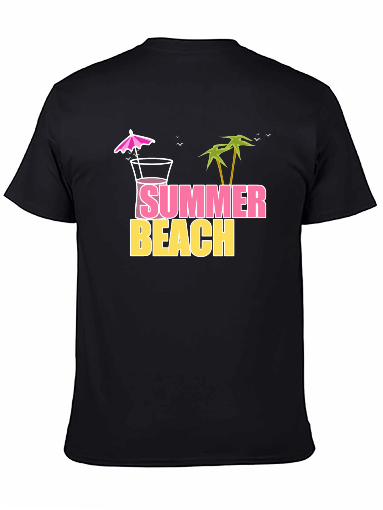 Summer Beach Graphic T-Shirt