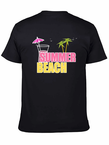 Summer Beach Graphic T-Shirt
