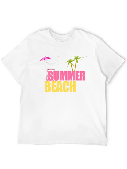 Summer Beach Graphic T-Shirt