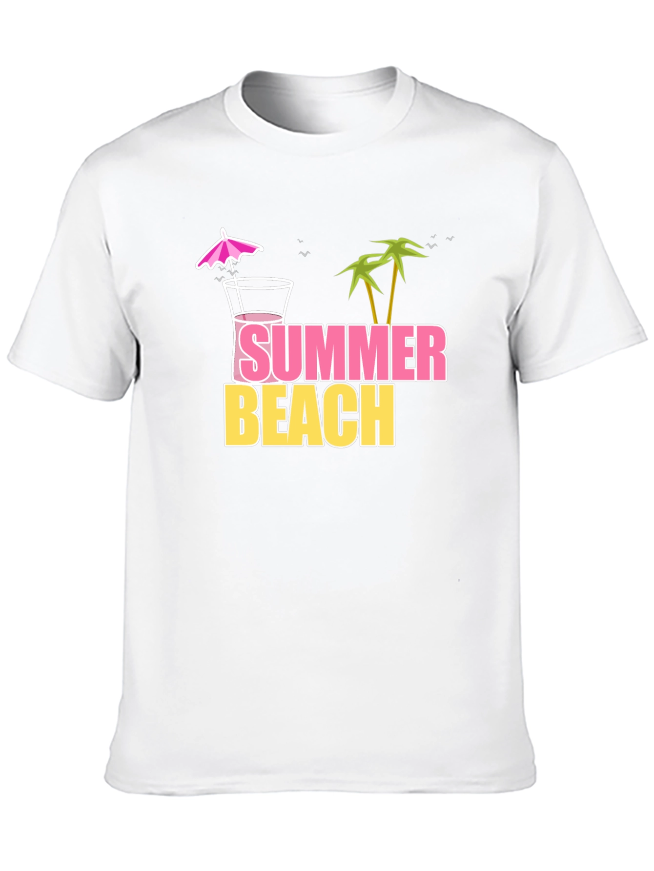 Summer Beach Graphic T-Shirt