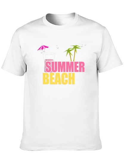 Summer Beach Graphic T-Shirt