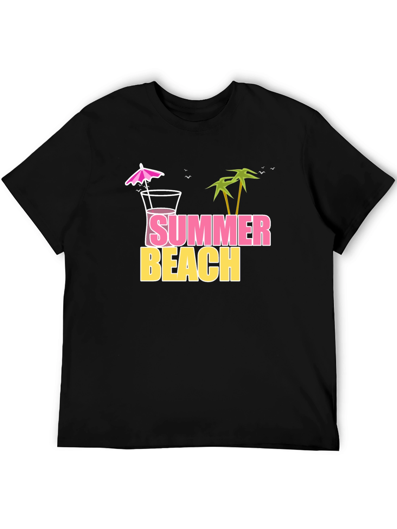 Summer Beach Graphic T-Shirt