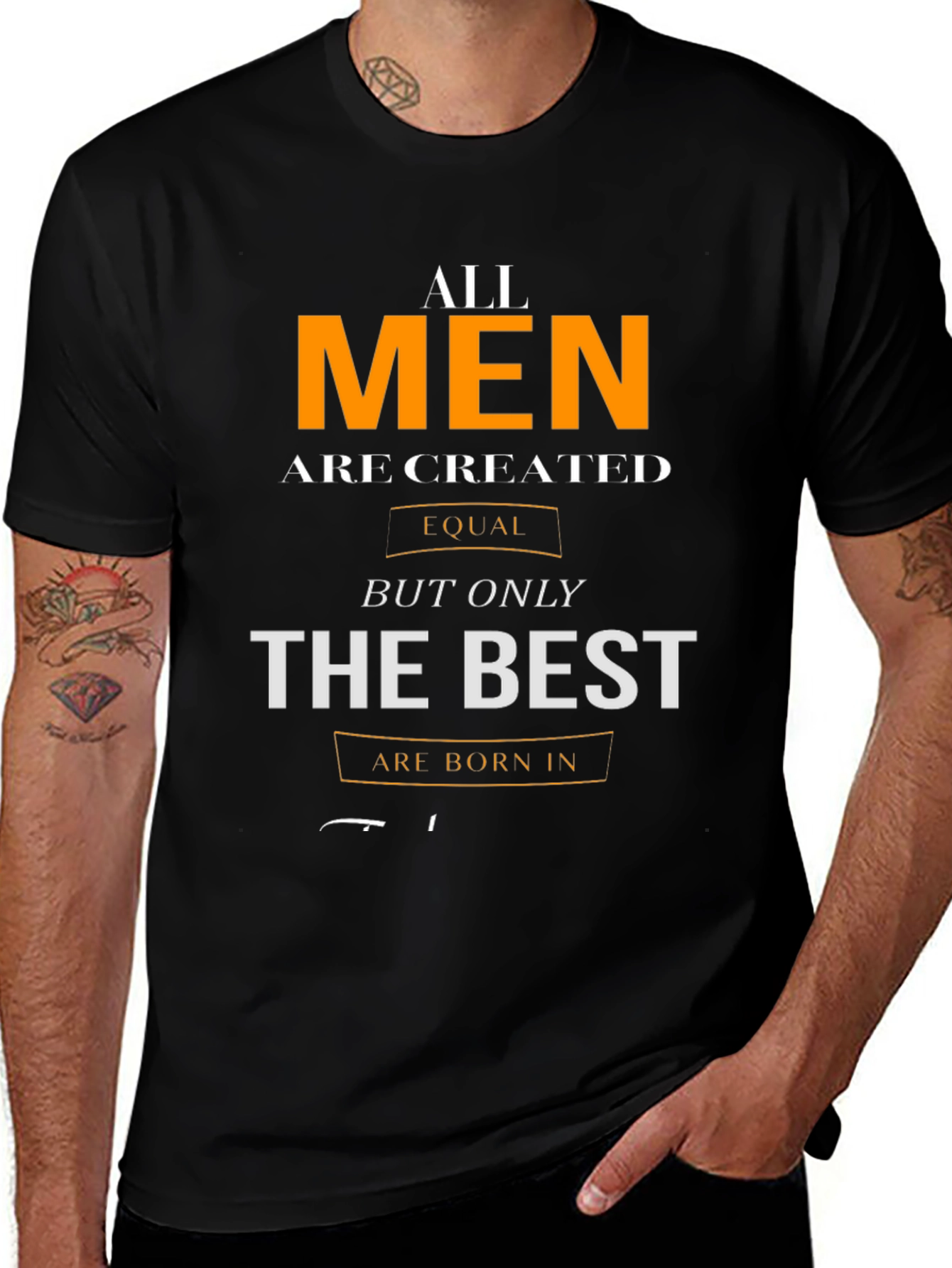 All Men Are Created Equal Graphic T-Shirt