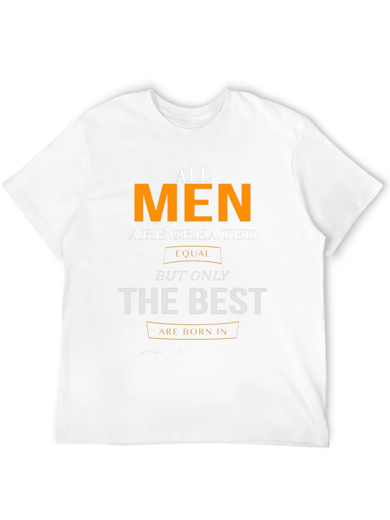 All Men Are Created Equal Graphic T-Shirt