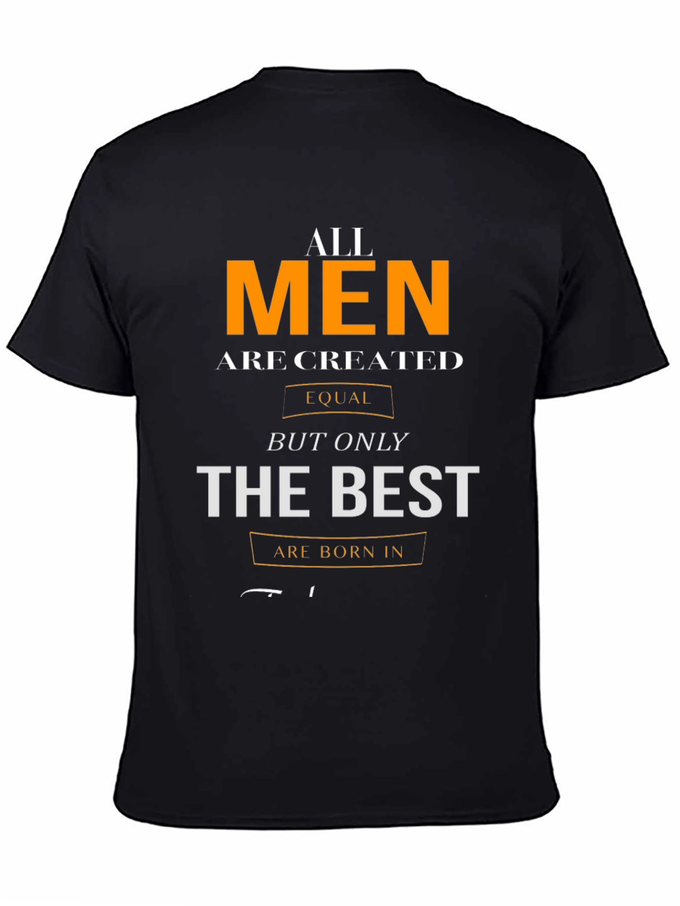 All Men Are Created Equal Graphic T-Shirt
