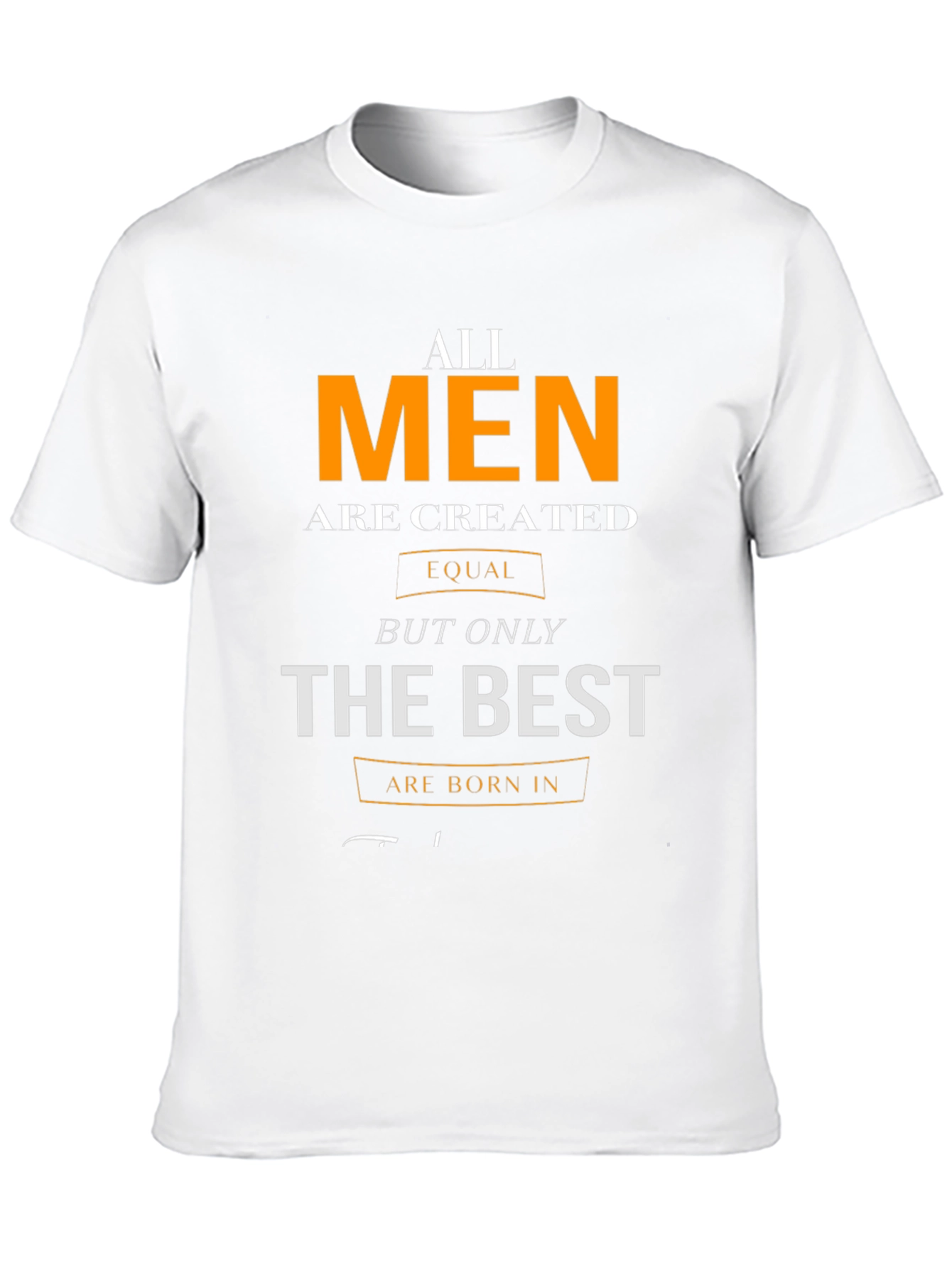 All Men Are Created Equal Graphic T-Shirt