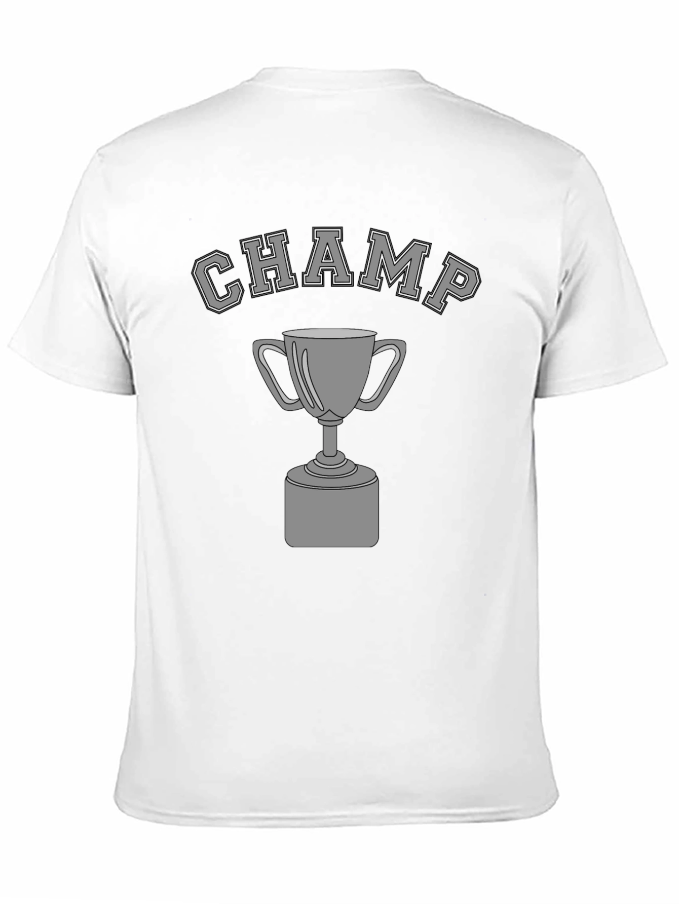 Champ Graphic Tee - Black Short Sleeve T-Shirt
