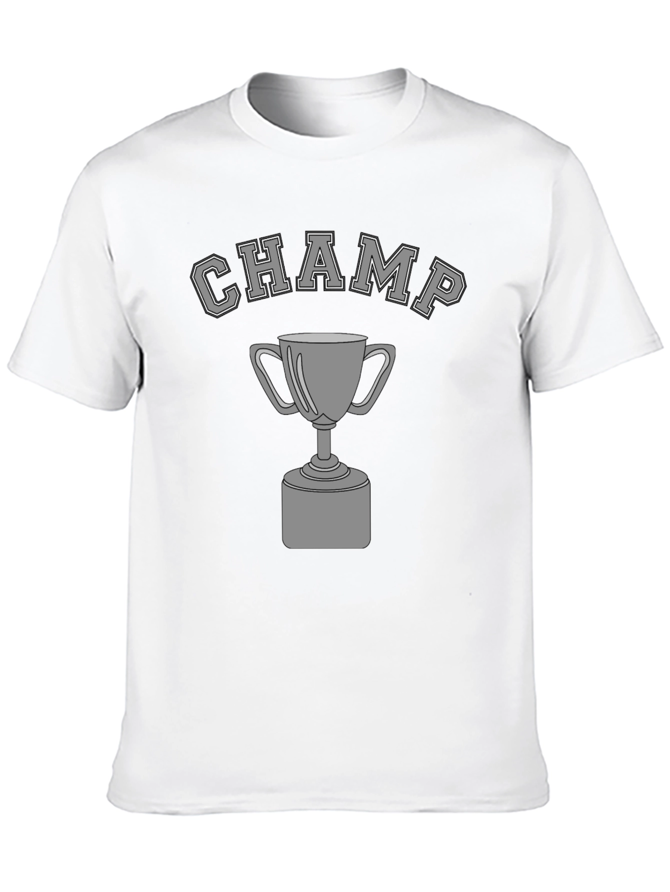 Champ Graphic Tee - Black Short Sleeve T-Shirt