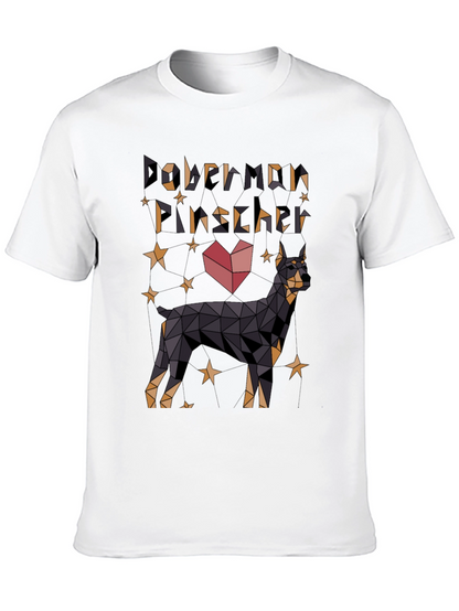 Geometric Doberman Pinscher T-Shirt