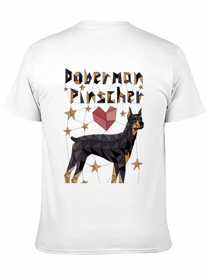 Geometric Doberman Pinscher T-Shirt