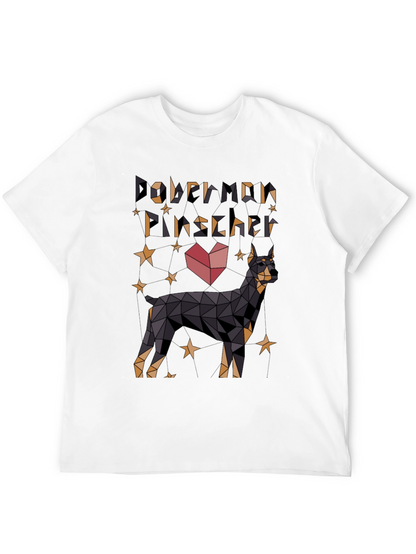 Geometric Doberman Pinscher T-Shirt