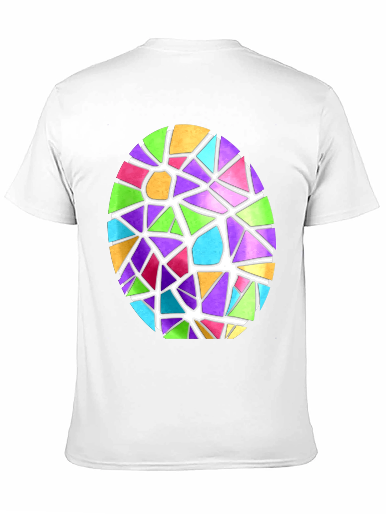 Stained Glass Egg Graphic Tee