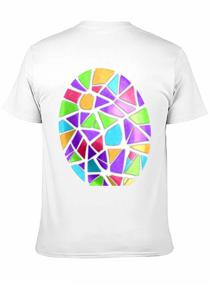 Stained Glass Egg Graphic Tee