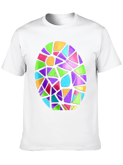 Stained Glass Egg Graphic Tee
