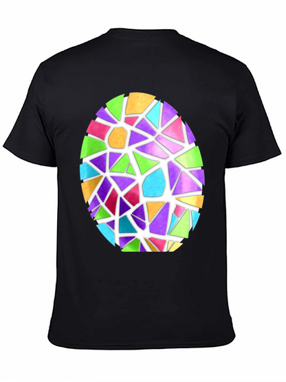 Stained Glass Egg Graphic Tee