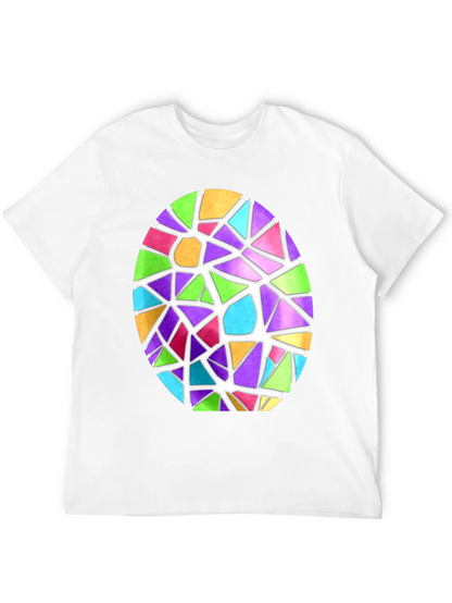 Stained Glass Egg Graphic Tee