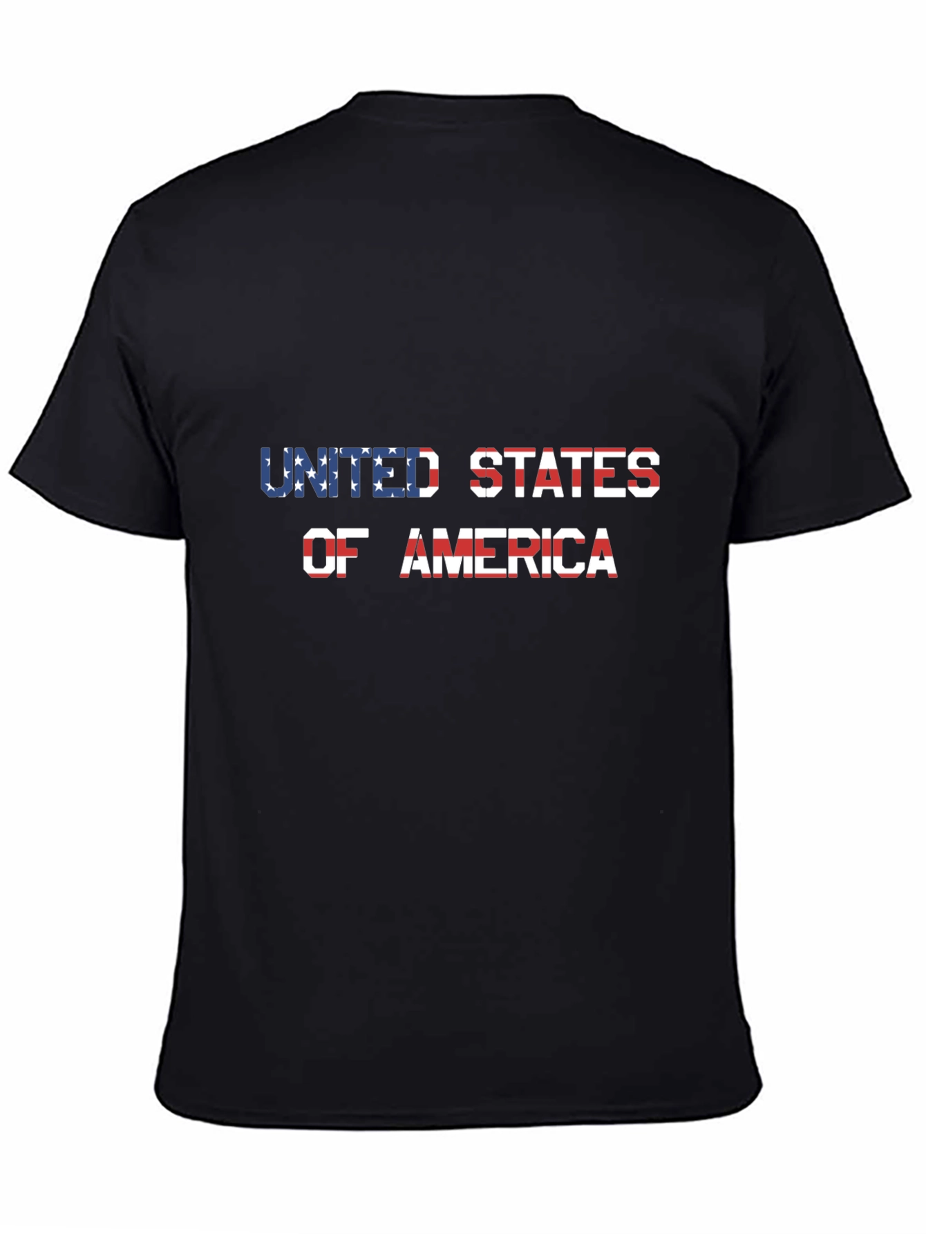 USA Flag T-Shirt Patriotic Design