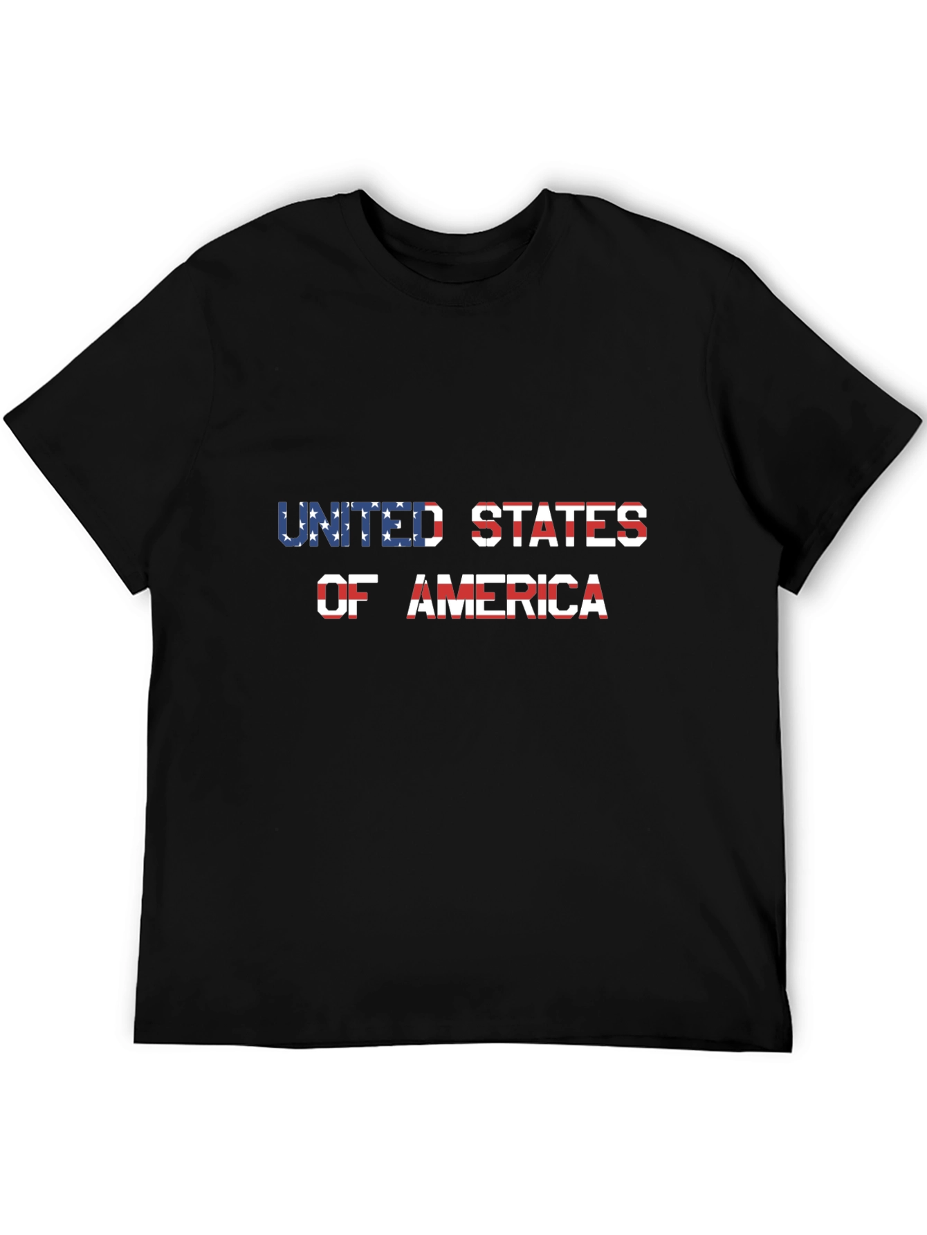 USA Flag T-Shirt Patriotic Design