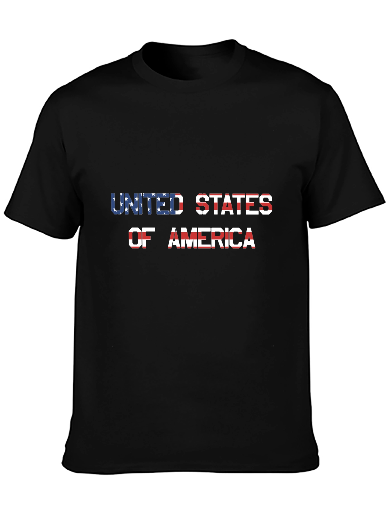 USA Flag T-Shirt Patriotic Design