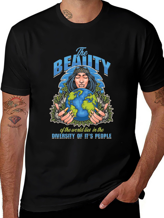 Diversity Graphic T-Shirt - World Peace Tee