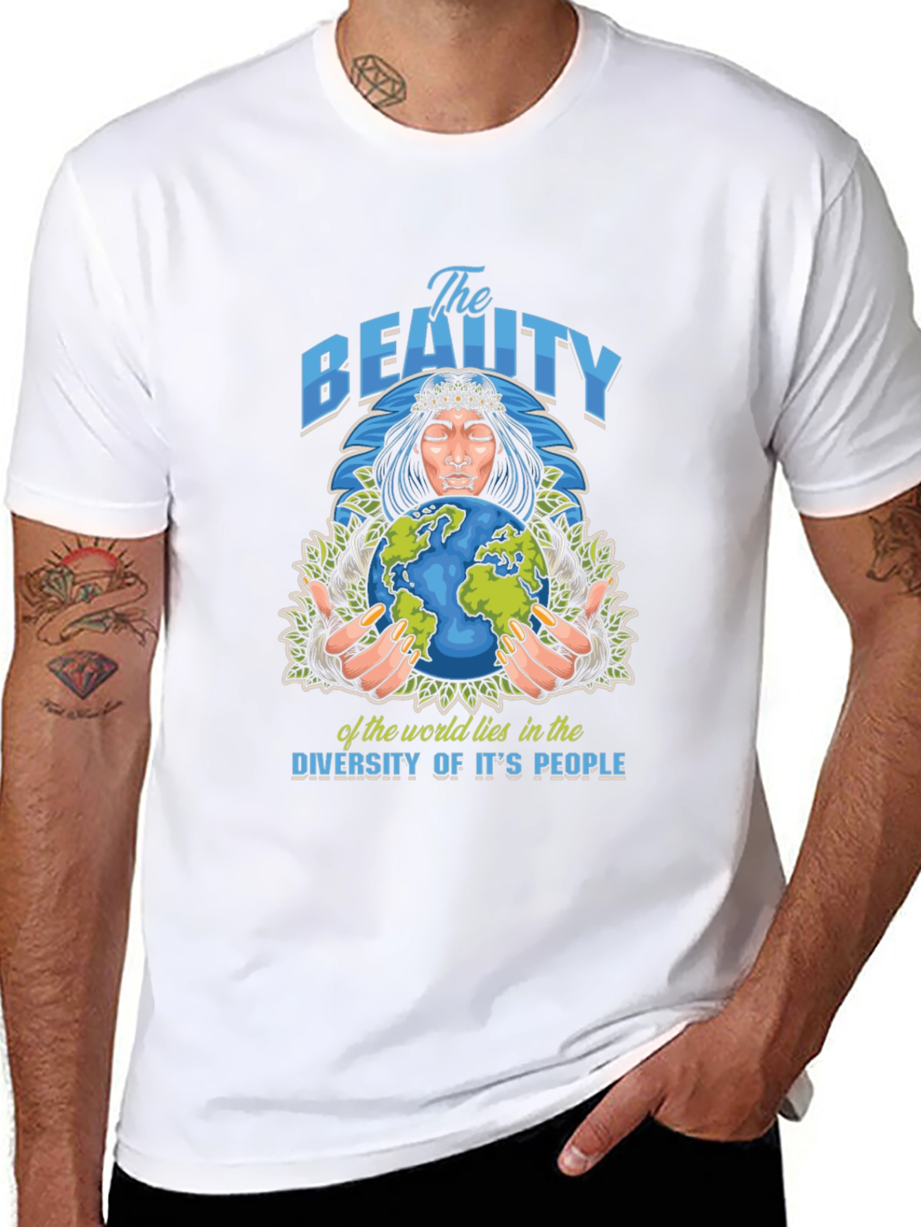 Diversity Graphic T-Shirt - World Peace Tee