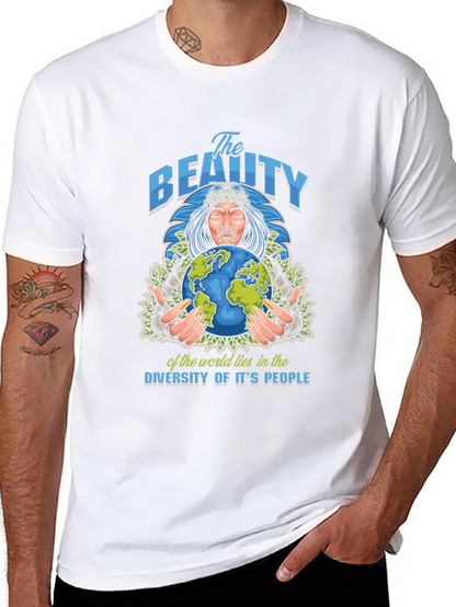 Diversity Graphic T-Shirt - World Peace Tee