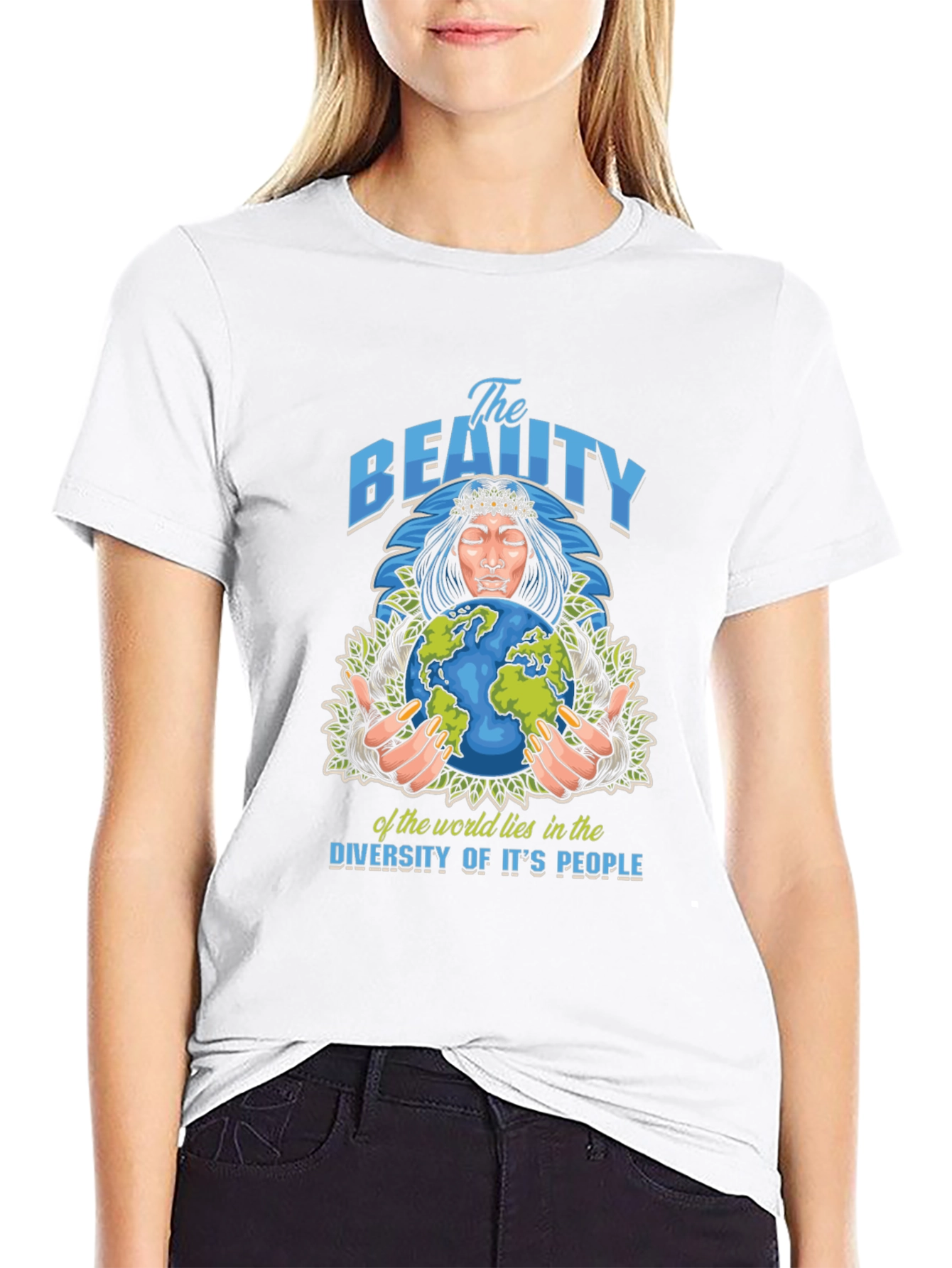 Diversity Graphic T-Shirt - World Peace Tee