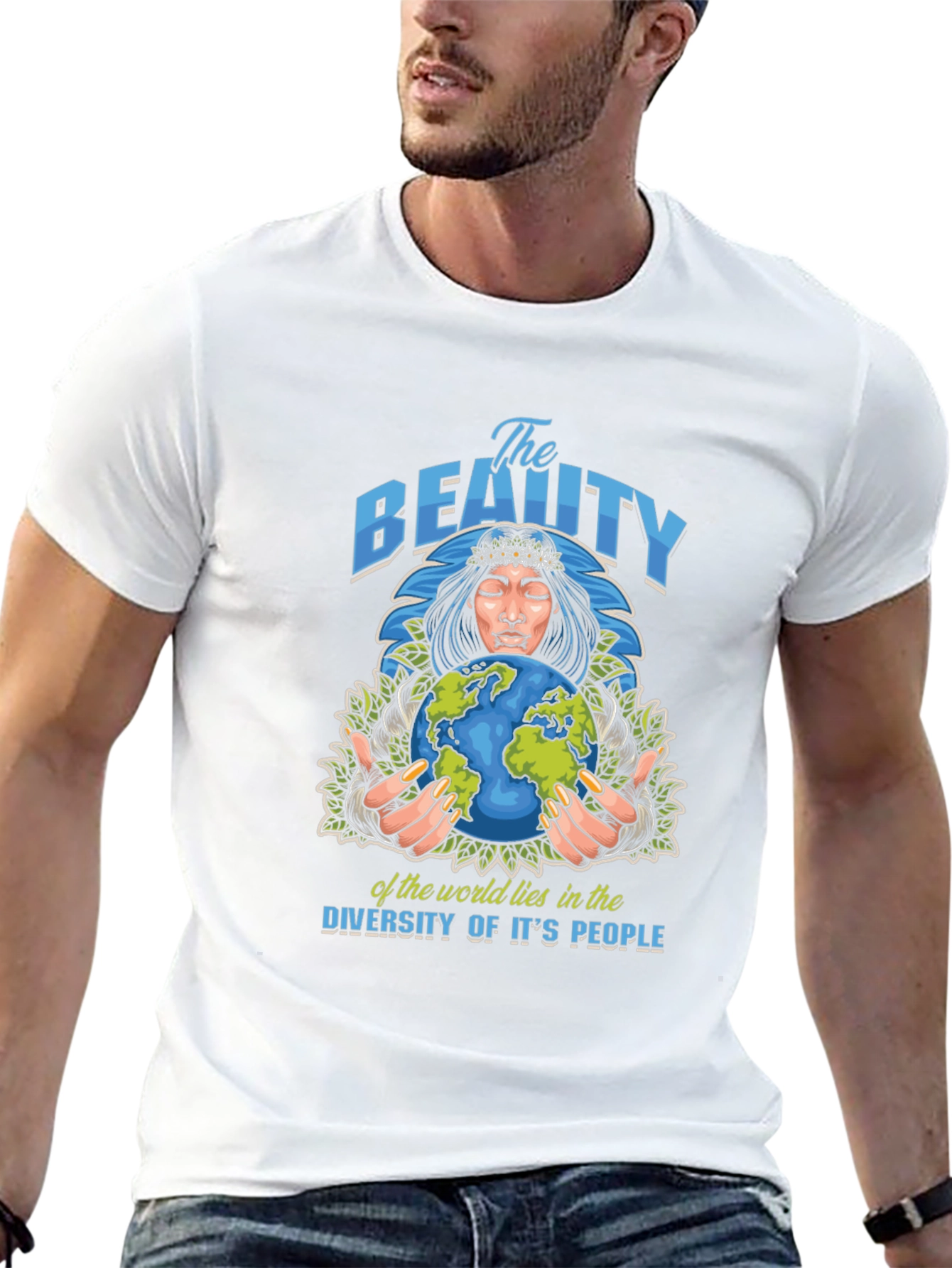 Diversity Graphic T-Shirt - World Peace Tee