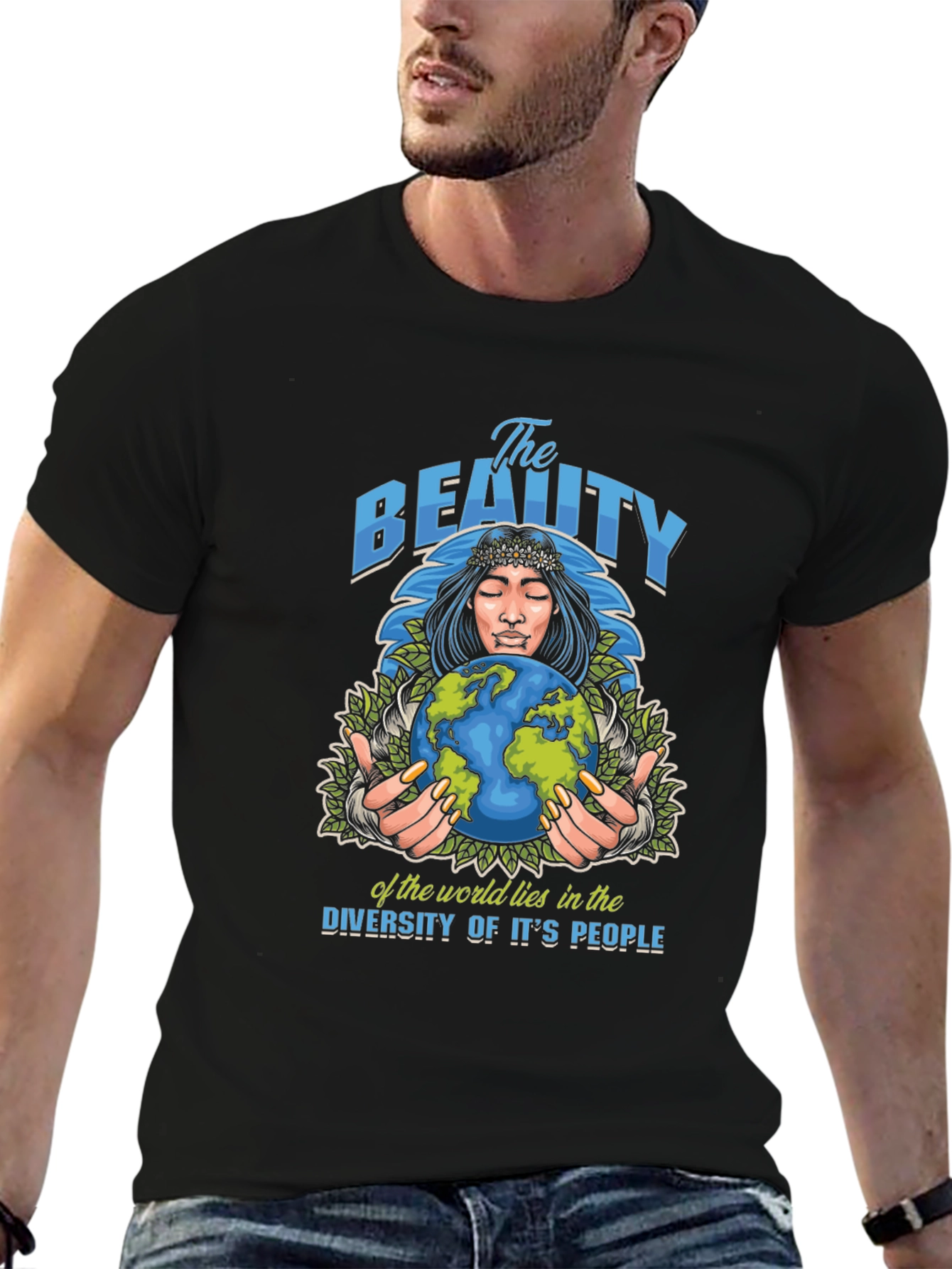 Diversity Graphic T-Shirt - World Peace Tee