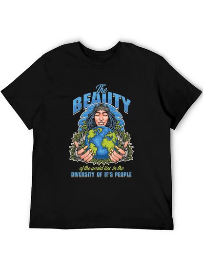 Diversity Graphic T-Shirt - World Peace Tee