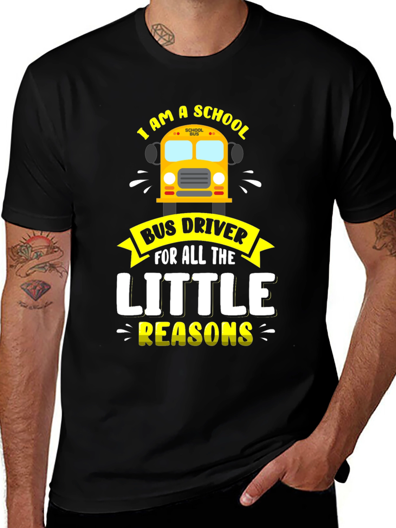 School Bus Driver T-Shirt - Little Reasons